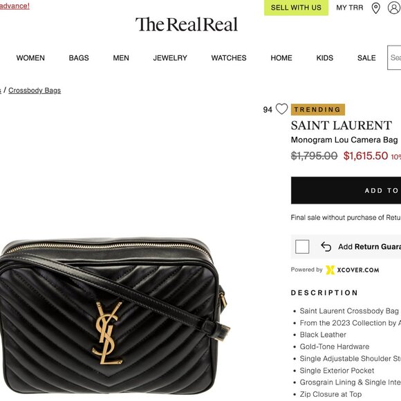 YSL camera bag quilted with gold hardware - Picture 13 of 13